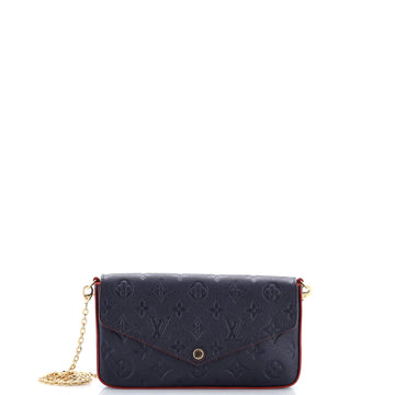 Louis Vuitton Felicie Pochette Monogram Empreinte Leather