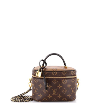Louis Vuitton Vanity Handbag Reverse Monogram Canvas PM