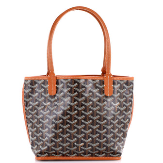 Goyard Anjou Reversible Tote Coated Canvas Mini
