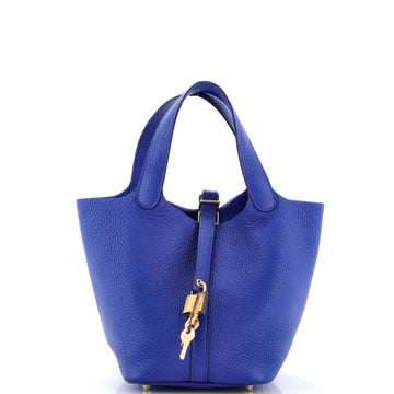 Hermes Picotin Lock Bag Clemence PM