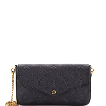 Louis Vuitton Felicie Pochette Monogram Empreinte Leather