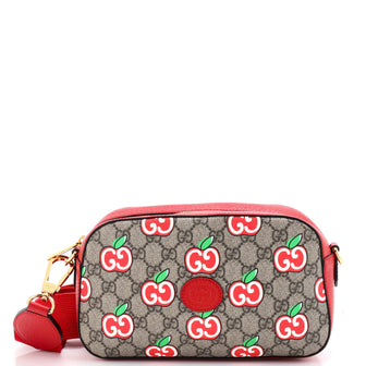 Gucci Camera Messenger Bag Printed GG Coated Canvas