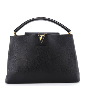 Louis Vuitton Capucines Bag Leather GM