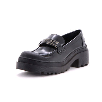 Christian Dior Women's Code Platform Loafers Leather