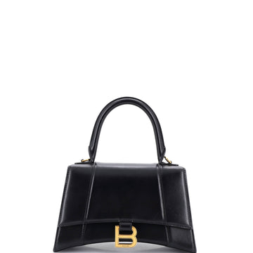 Balenciaga Hourglass Top Handle Bag Leather Small