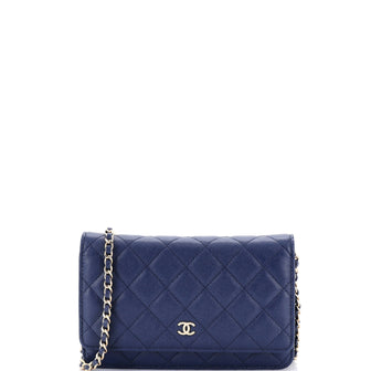 Chanel Wallet on Chain Quilted Caviar