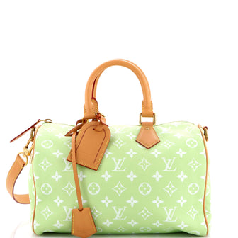 Louis Vuitton Speedy P9 Bandouliere Bag Monogram Leather 30