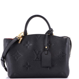 Louis Vuitton Petit Palais Handbag Monogram Empreinte Giant
