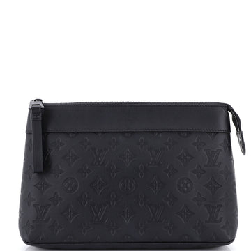 Louis Vuitton Pochette Voyage Souple Monogram Shadow Leather