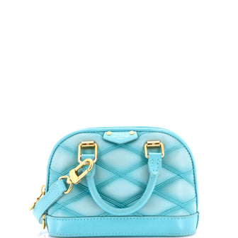 Louis Vuitton Alma Handbag Malletage Leather Nano