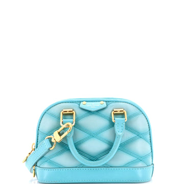 Louis Vuitton Alma Handbag Malletage Leather Nano