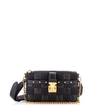 Louis Vuitton Pochette Troca Damier Quilted Lambskin MM