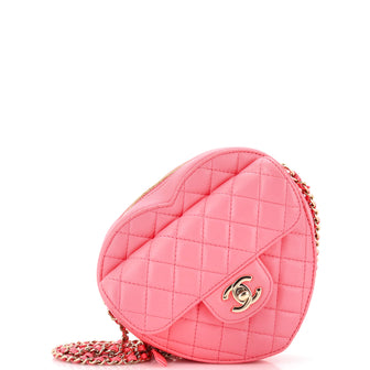 Chanel CC in Love Heart Bag Quilted Lambskin