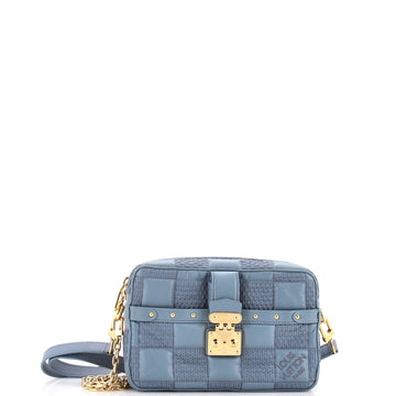 Louis Vuitton Troca Handbag Damier Quilted Lambskin PM