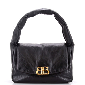 Balenciaga Monaco Sling Bag Padded Leather Large