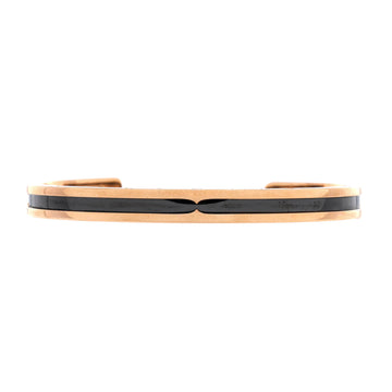 Bvlgari B.Zero1 Cuff Bracelet 18K Rose Gold and Coated Stainless Steel