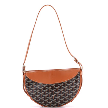 Goyard Hirondelle Shoulder Bag Coated Canvas and Leather