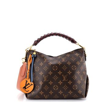 Louis Vuitton Braided Handle Beaubourg Hobo Monogram Canvas Mini