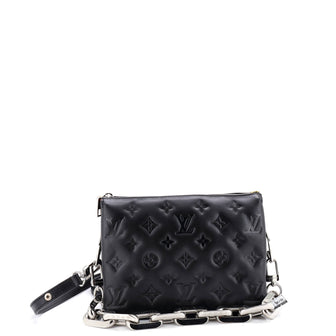 Louis Vuitton Coussin Bag Monogram Embossed Lambskin BB