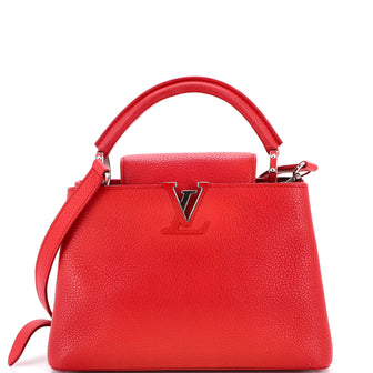 Louis Vuitton Capucines Bag Leather BB