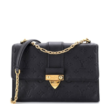 Louis Vuitton Saint Sulpice Handbag Monogram Empreinte Leather PM