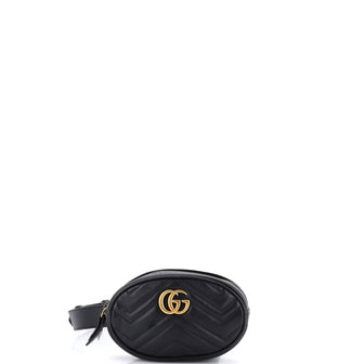 Gucci GG Marmont Belt Bag Matelasse Leather