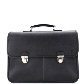 Louis Vuitton Anton Briefcase Taiga Leather