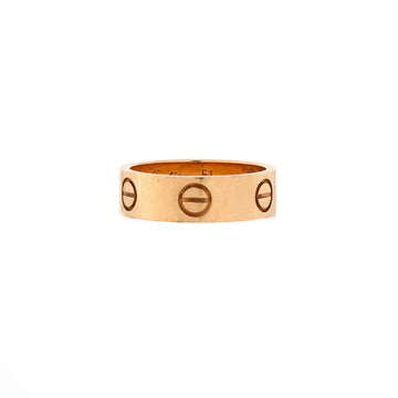 Cartier Love Band Ring 18K Yellow Gold