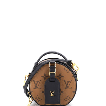 Louis Vuitton Mini Boite Chapeau Bag Reverse Monogram Canvas