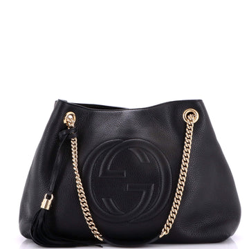 Gucci Soho Chain Strap Shoulder Bag Leather Medium