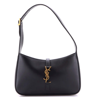 Saint Laurent Le 5 a 7 Hobo Leather Small