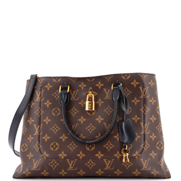 Louis Vuitton Flower Tote Monogram Canvas with Leather