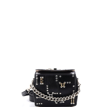 Alexander McQueen Box Shoulder Bag Studded Leather 19