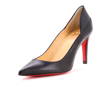 Christian Louboutin Women's Maastricht Pumps Leather with Embossed Detail 85