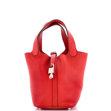 Hermes Picotin Lock Bag Clemence PM