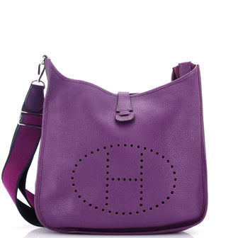Hermes Evelyne Bag Gen III Clemence GM