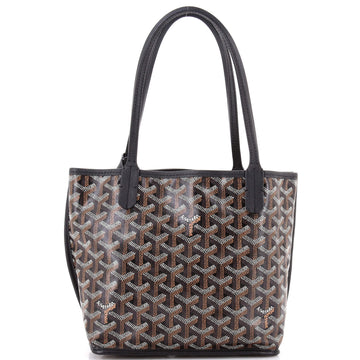 Goyard Anjou Reversible Tote Coated Canvas Mini
