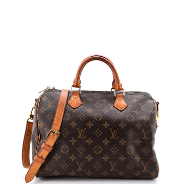 Louis Vuitton Speedy Bandouliere Bag Monogram Canvas 30
