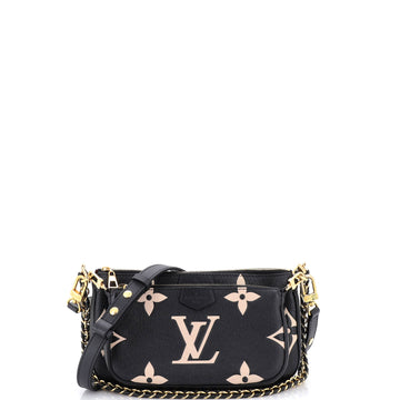 Louis Vuitton Multi Pochette Accessoires Bicolor Monogram Empreinte Giant