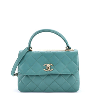 Chanel Trendy CC Top Handle Bag Quilted Lambskin Small