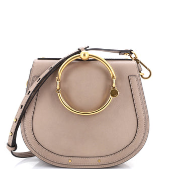 Chloe Nile Crossbody Bag Leather Medium