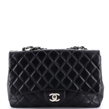 Chanel Classic Single Flap Bag Quilted Lambskin Jumbo