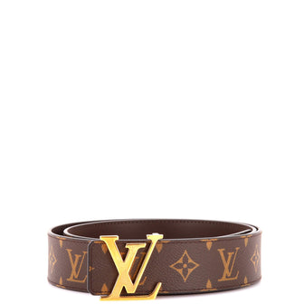 Louis Vuitton LV Initiales Belt Monogram Canvas Wide
