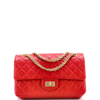 Chanel Reissue 2.55 Flap Bag Quilted Aged Calfskin 225