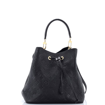 Louis Vuitton NeoNoe Handbag Monogram Empreinte Leather MM