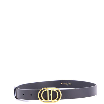 Christian Dior 30 Montaigne Cut-Out Belt Leather Thin