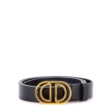Christian Dior 30 Montaigne Cut-Out Belt Leather Thin