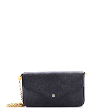 Louis Vuitton Felicie Pochette Monogram Empreinte Leather