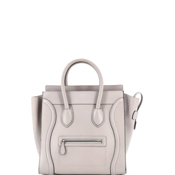 Celine Luggage Bag Smooth Leather Mini