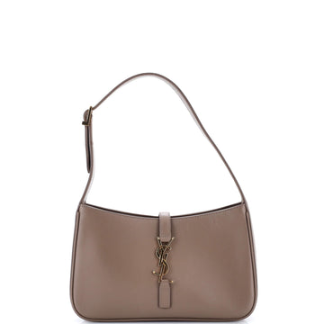 Saint Laurent Le 5 a 7 Hobo Leather Small
